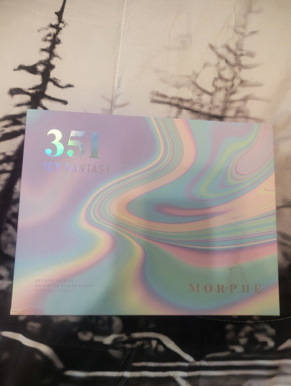 Morphe Pastel Iridescent Swirl Art Poster - Soft Pink, Blue, Purple, Mint